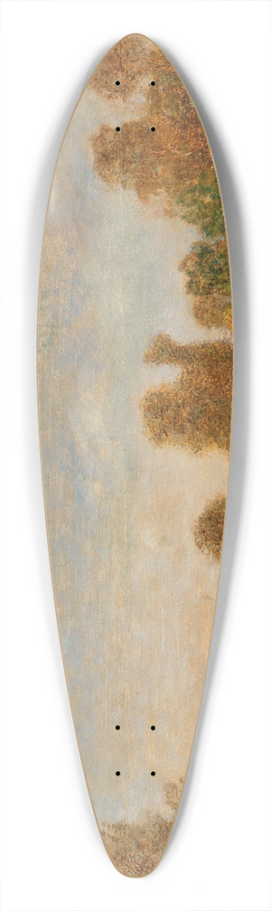 Emil Jakob Schindler - Landschaft, Lundenburg 39.3 inch art pintail longboard deck
