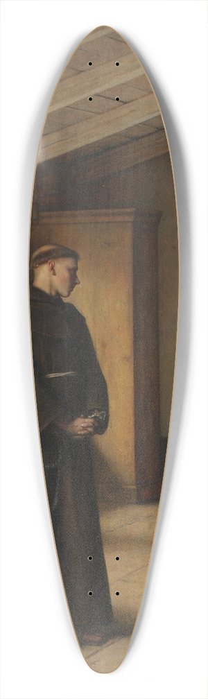 Emil Strecker - Der Abschied 39.3 inch art pintail longboard deck