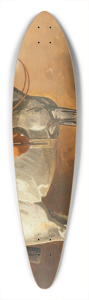 Emil Volkers - Gesatteltes Reitpferd 39.3 inch art pintail longboard deck