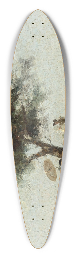 Emma Ciardi - The Picknick 39.3 inch art pintail longboard deck