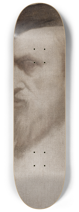 Jean-Hippolyte Flandrin - Autoportrait 8.25 inch art skate deck