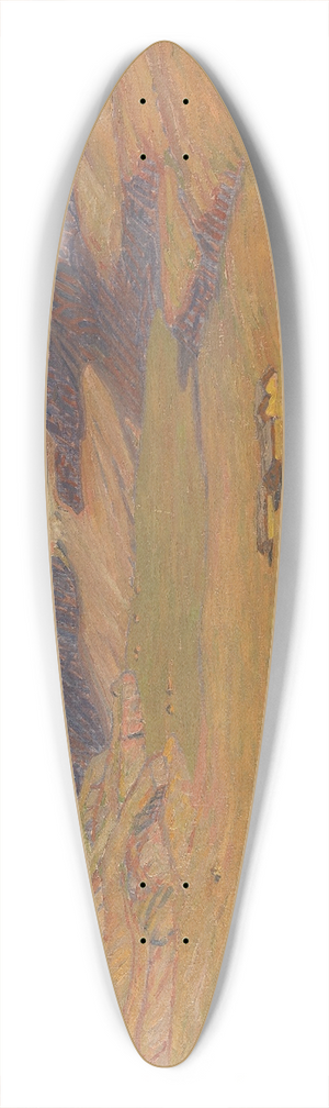 Erich Erler - Sonniger Herbst 39.3 inch art pintail longboard deck