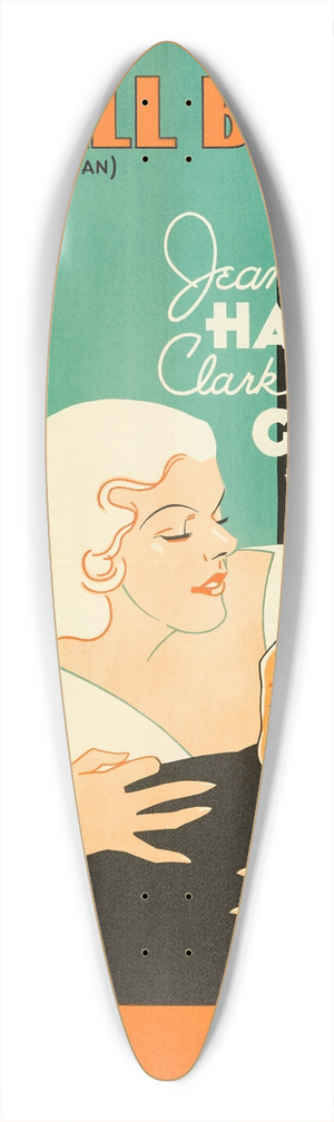 Eric Rohman - Hold Your Man 39.3 inch art pintail longboard deck