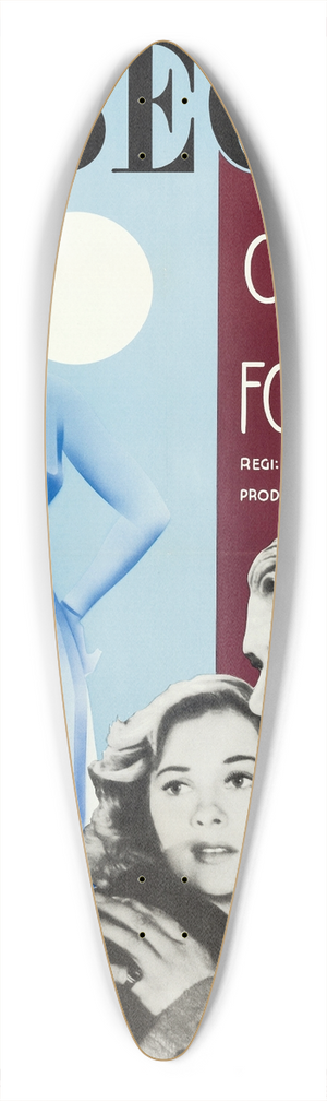 Eric Rohman - Rebecca 39.3 inch art pintail longboard deck