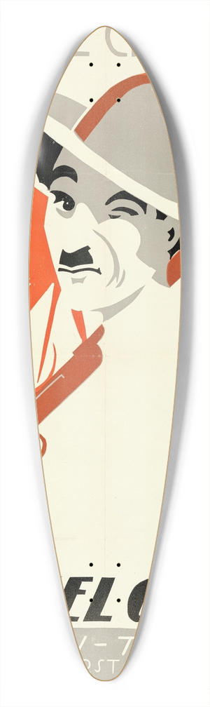 Eric Rohman - Shoulder Arms 39.3 inch art pintail longboard deck