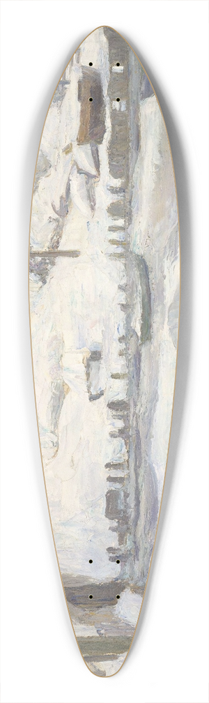 Erik Werenskiold - From Lysaker 39.3 inch art pintail longboard deck
