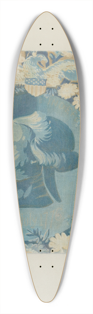 Ernest Capaldo - Historical Printed Cotton 39.3 inch art pintail longboard deck