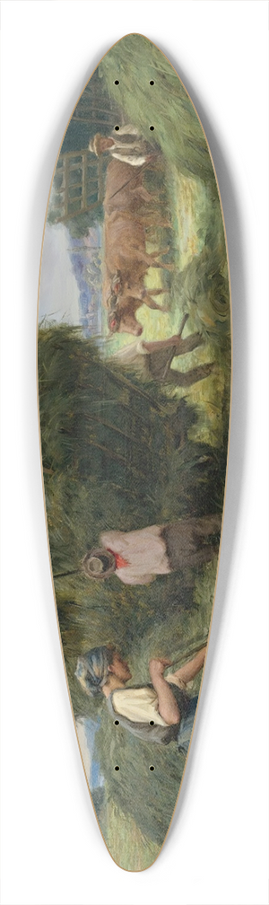 Ernest Chateignon - The reapers 39.3 inch art pintail longboard deck