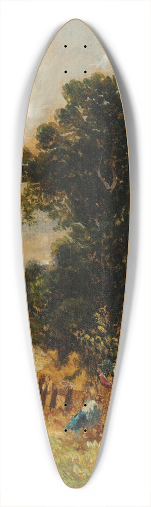 Ernestine von Kirchsberg - Rast am Wegesrand 39.3 inch art pintail longboard deck