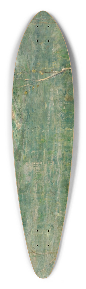 Ernest Lawson - By the River 39.3 inch art pintail longboard deck