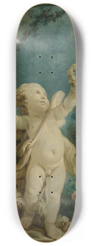 Jean-Honor Fragonard - LAmour triomphant 8.25 inch art skate deck