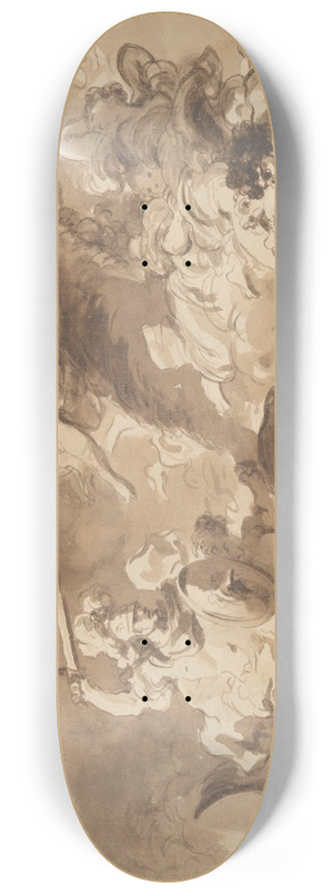 Jean-Honor Fragonard - Rinaldo in the Enchanted Forest 8.25 inch art skate deck Jean-Honor Fragonard - Rinaldo in the Enchanted Forest 8.25 inch art skate deck
