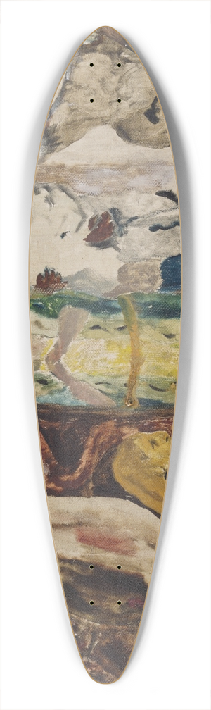 Ernst Josephson - Dramatic Scene 39.3 inch art pintail longboard deck