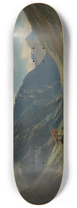Amaldus Nielsen - Fra Sognefjord 8.25 inch art skate deck