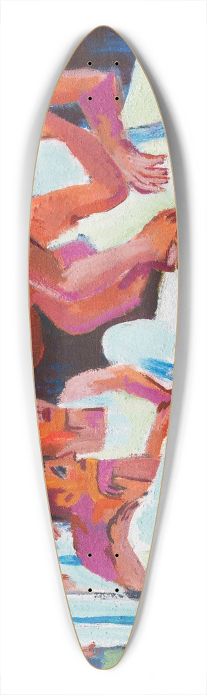 Ernst Ludwig Kirchner - Ringer 39.3 inch art pintail longboard deck
