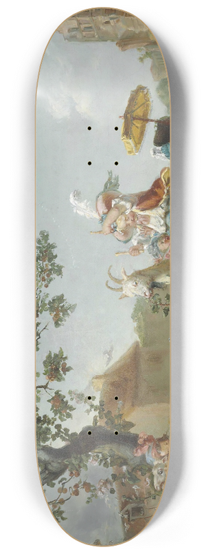 Jean-Jacques Bachelier - Les Amusements De Lenfance 8.25 inch art skate deck