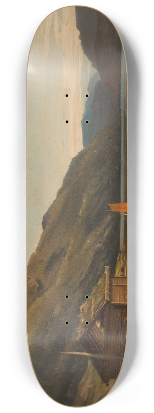 Amaldus Nielsen - Fra Suldalsvann 8.25 inch art skate deck