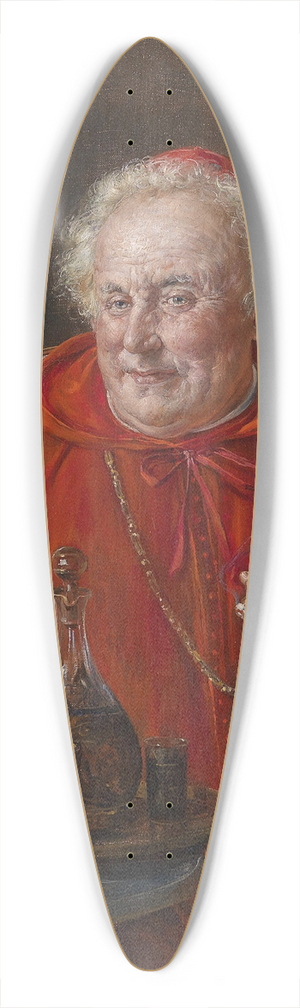 Ernst Nowak - Eine gute Zigarre 39.3 inch art pintail longboard deck
