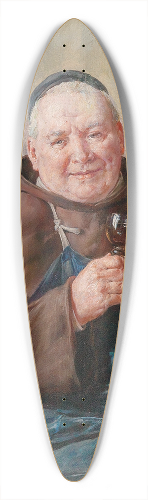 Ernst Nowak - Enjoying his break 39.3 inch art pintail longboard deck