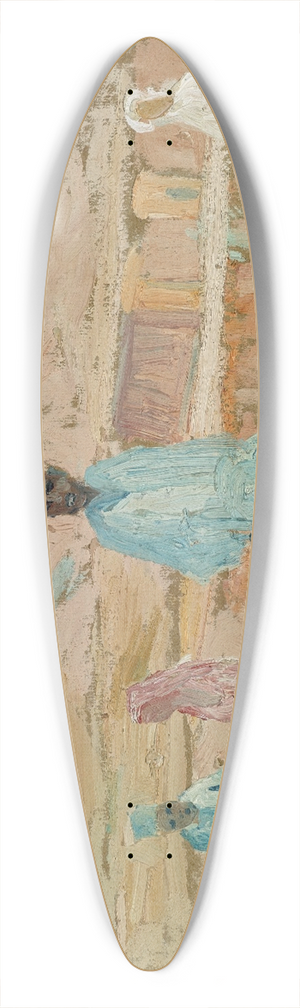 Ernst Schiess - Algerische Eingeborene 39.3 inch art pintail longboard deck