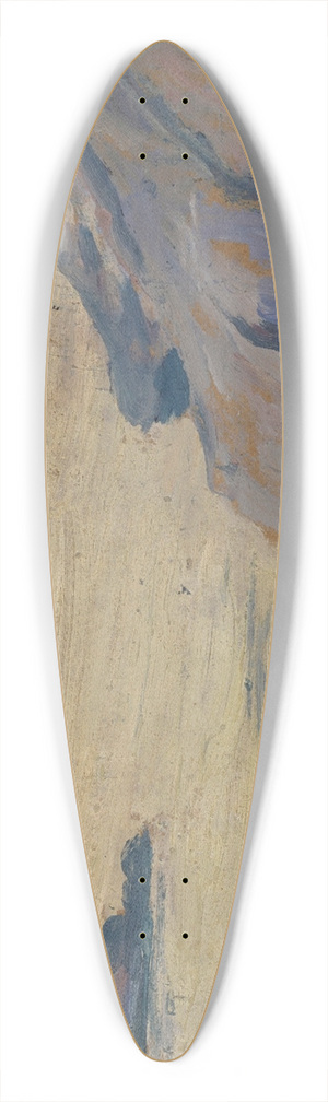 Ernst Schiess - Kstengegend 39.3 inch art pintail longboard deck