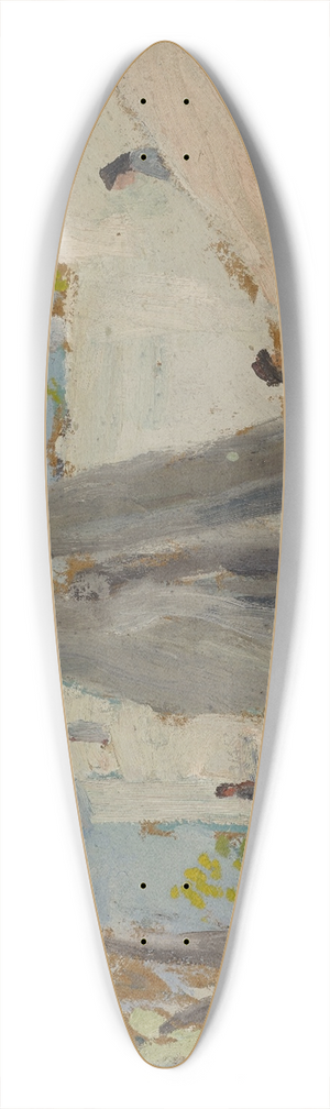 Ernst Schiess - Old Olive Tree 39.3 inch art pintail longboard deck