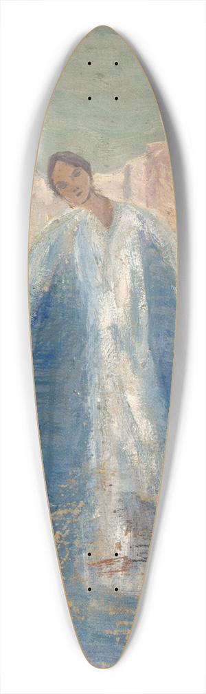 Ernst Schiess - Pax 39.3 inch art pintail longboard deck