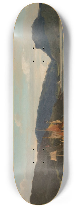 Amaldus Nielsen - Fra Teren, Bergen 8.25 inch art skate deck