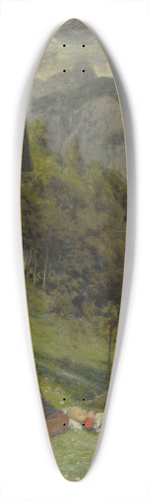 Ernst Stckelberg - Aroleid 39.3 inch art pintail longboard deck