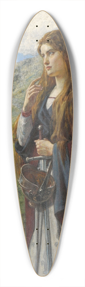 Ernst Stckelberg - Jeanne dArc 39.3 inch art pintail longboard deck