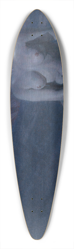 Ernst Sthr - Mondnacht 39.3 inch art pintail longboard deck