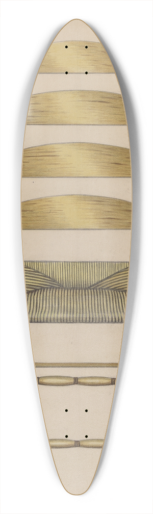 Erwin Schwabe - Armchair 39.3 inch art pintail longboard deck