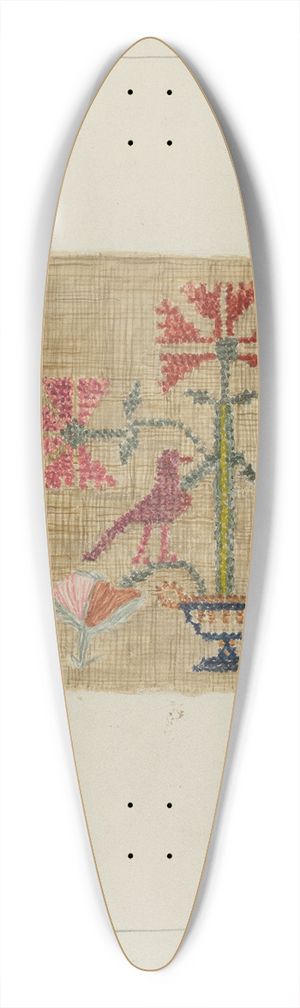 Esther Martindale - Sampler 39.3 inch art pintail longboard deck