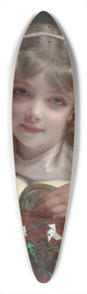 Etienne Adolphe Piot - Origami Dreams 39.3 inch art pintail longboard deck