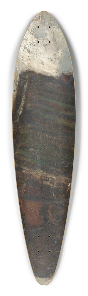 Eugeen Van Mieghem - Harmonica Player 39.3 inch art pintail longboard deck