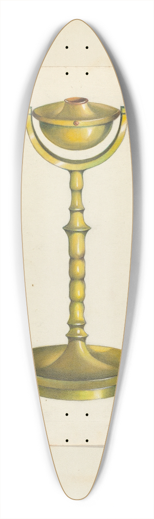 Eugene Barrell - Lamp 39.3 inch art pintail longboard deck