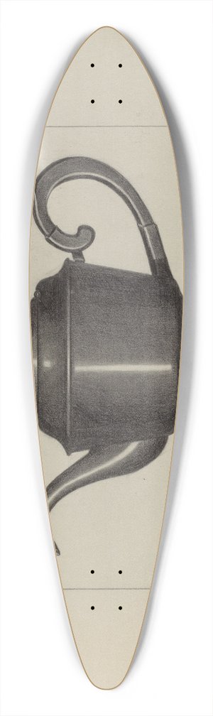 Eugene Barrell - Pewter Coffee Pot 39.3 inch art pintail longboard deck