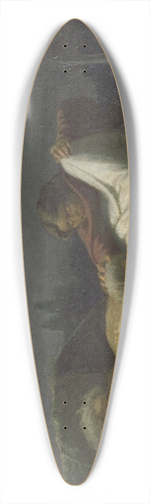 Eugene Roger - Ghouls 39.3 inch art pintail longboard deck