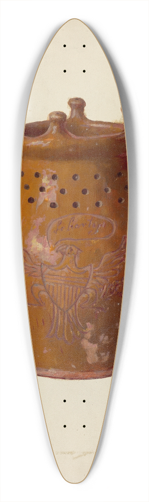 Eugene Shellady - Jar 39.3 inch art pintail longboard deck