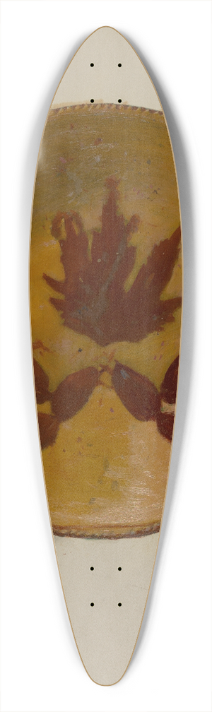 Eugene Shellady - Pa. German Pie Dish 39.3 inch art pintail longboard deck