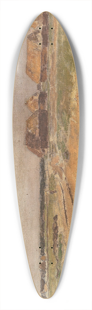 Eugen Jettel - Landschaft 39.3 inch art pintail longboard deck