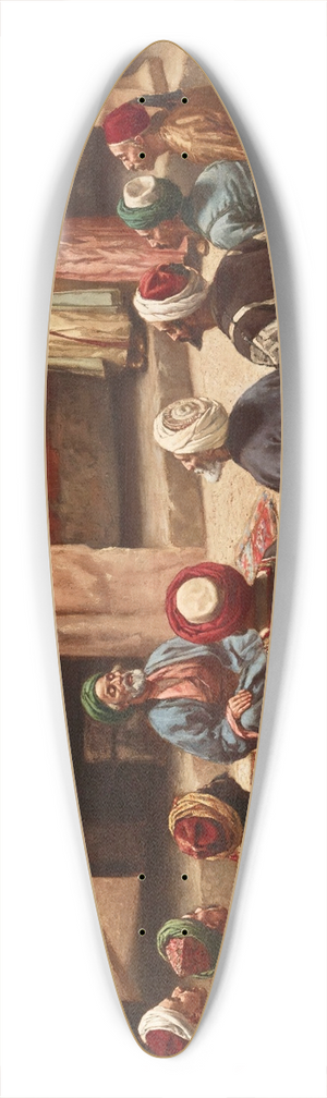 Eugne Baugnis - The Dhikr 39.3 inch art pintail longboard deck