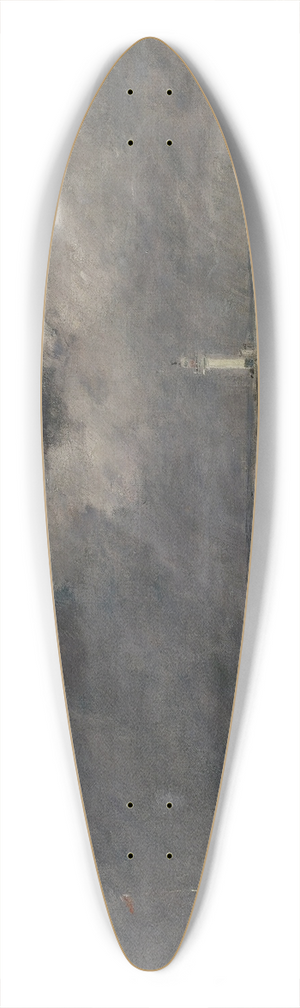 Eugne Boudin - Coup de vent devant Frascati, Le Havre 39.3 inch art pintail longboard deck