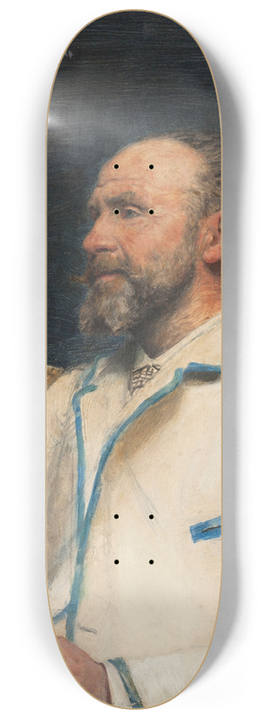 Jean Joseph Weerts - Portrait de Firmin Javel 8.25 inch art skate deck Jean Joseph Weerts - Portrait de Firmin Javel 8.25 inch art skate deck