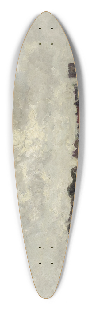 Eugne Boudin - Study 39.3 inch art pintail longboard deck