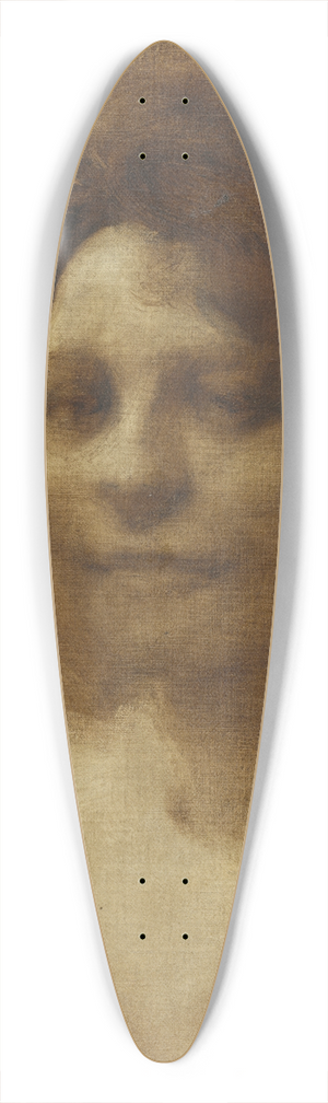 Eugne Carriere - Madame Case 39.3 inch art pintail longboard deck