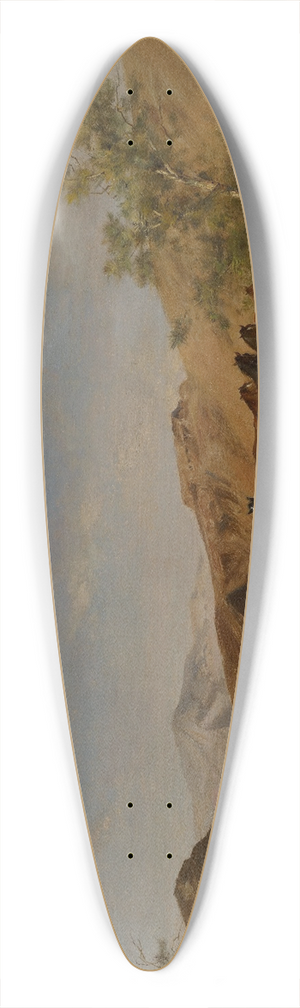 Eugne Fromentin - An Arabian Camp 39.3 inch art pintail longboard deck