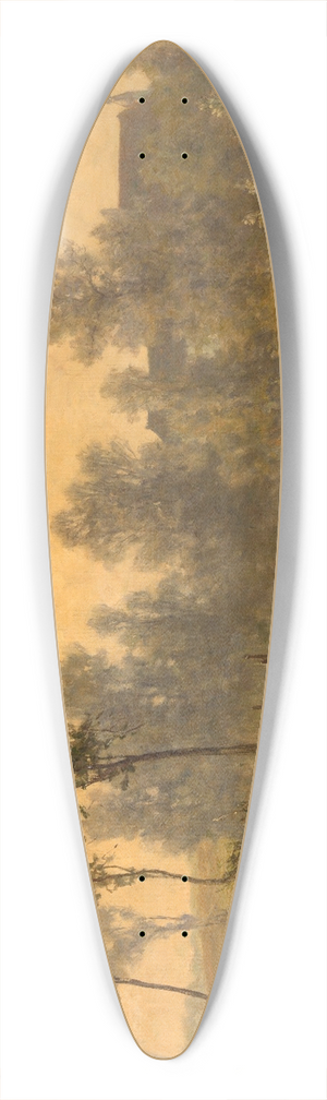 Euphrosine Beernaert - Lock 39.3 inch art pintail longboard deck