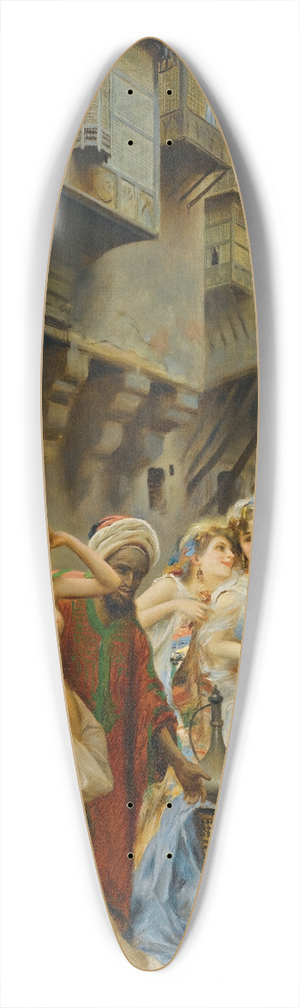 Fabio Fabbi - Her Masters Choice 39.3 inch art pintail longboard deck