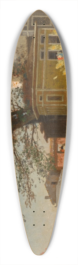 Fabius Brest - On the Bosphorus 39.3 inch art pintail longboard deck